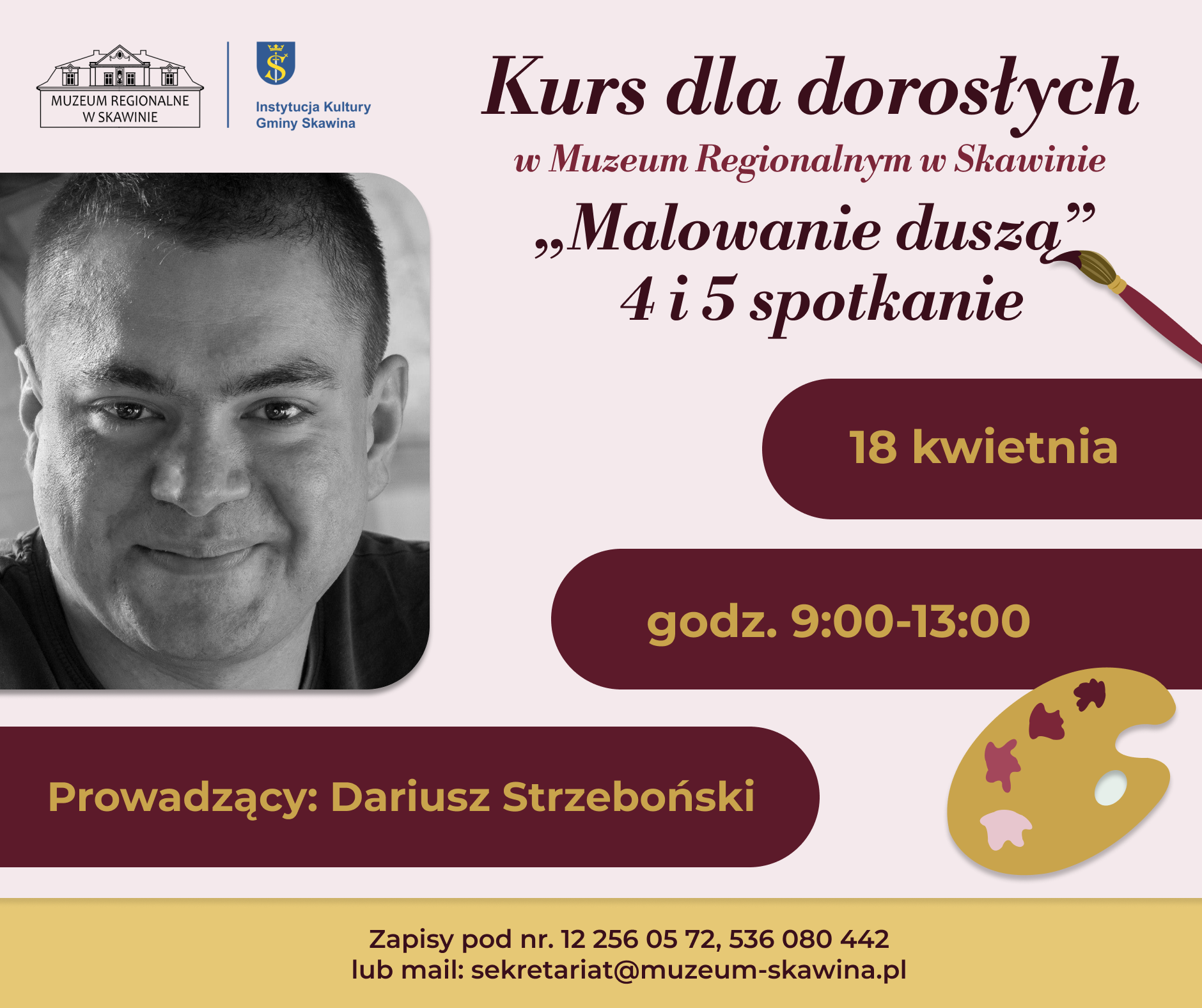 Kolejne warsztaty „Malowanie duszą” już w sobotę